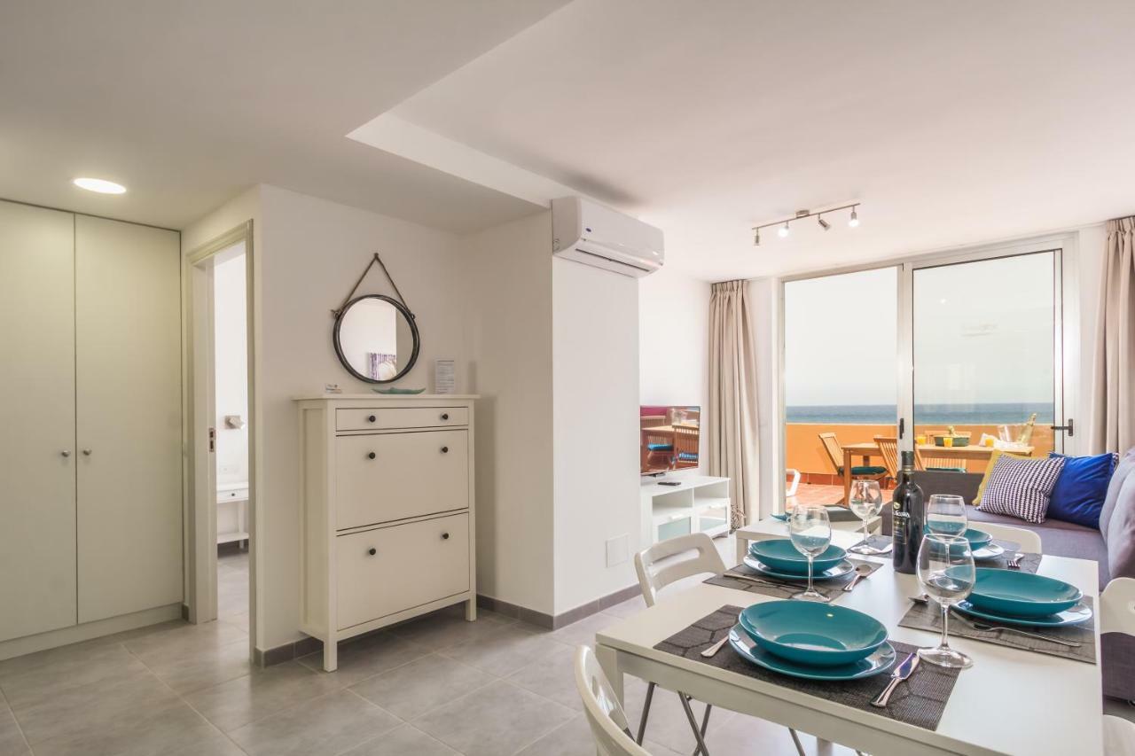 Ocean View Penthouse II Daire Gran Tarajal Dış mekan fotoğraf